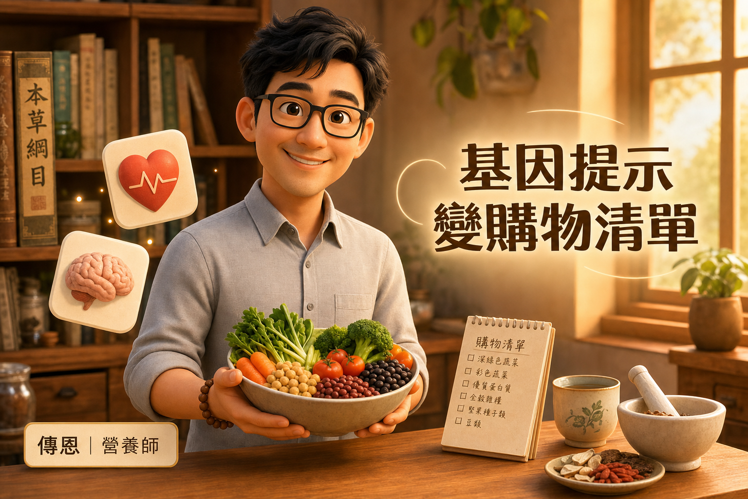基因變異的臨床意義與體質觀點