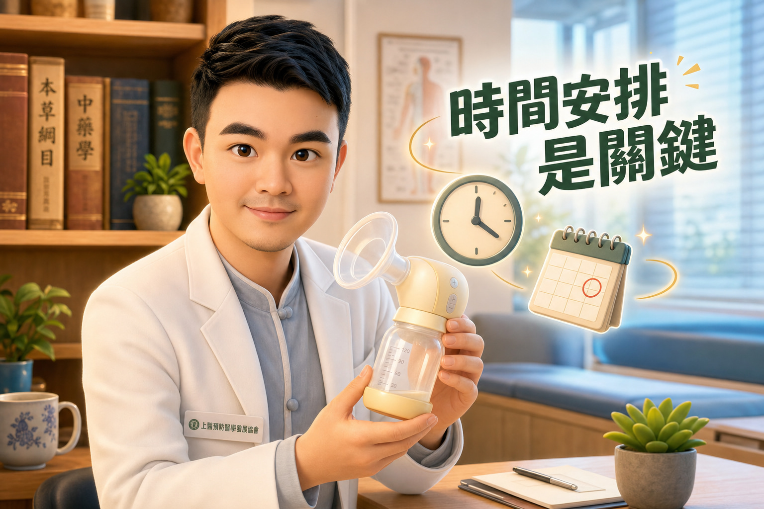 段落插圖：段落1：職場哺乳支持真的會影響你能餵多久嗎？
