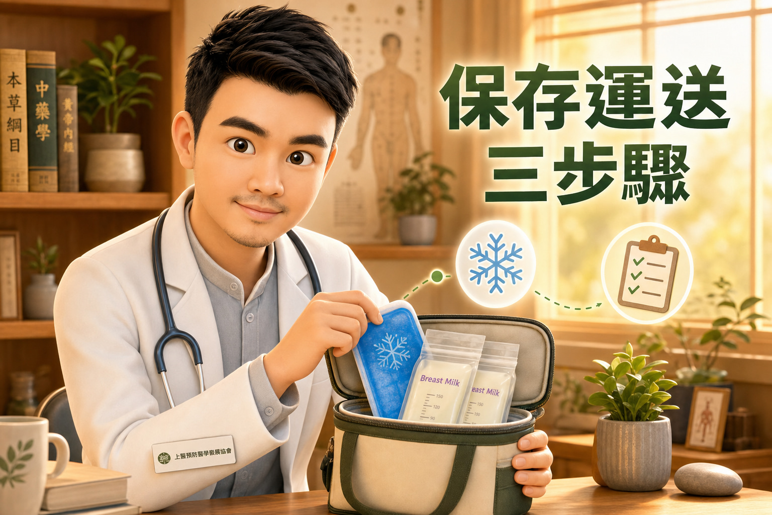 段落插圖：段落4：實際應用 — 保存與運送