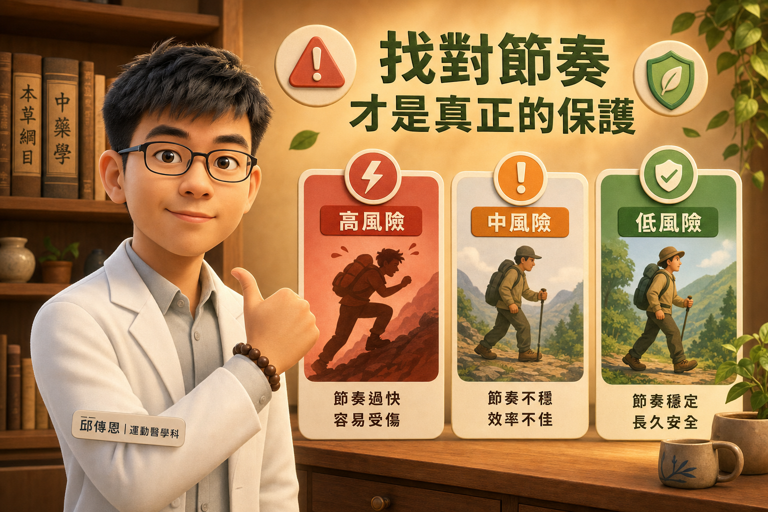 預防策略:漸進式高度適應的中西醫共識