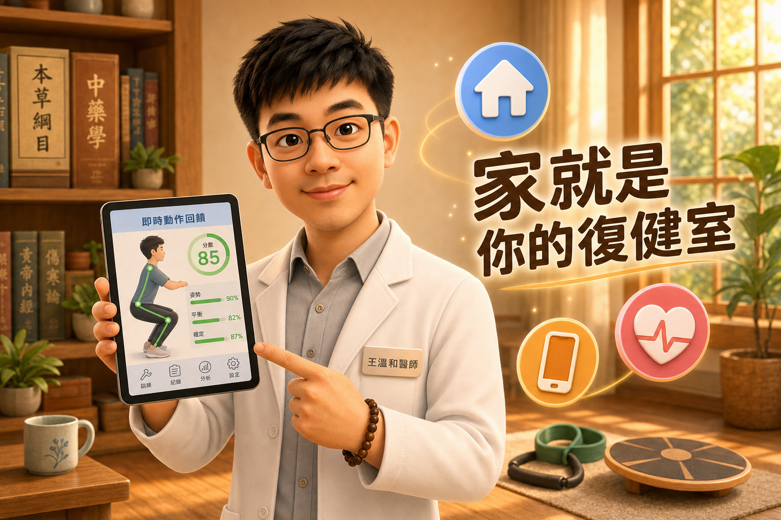 高齡患者怎麼用 AI 復健才安全?我在門診特別留意這三點