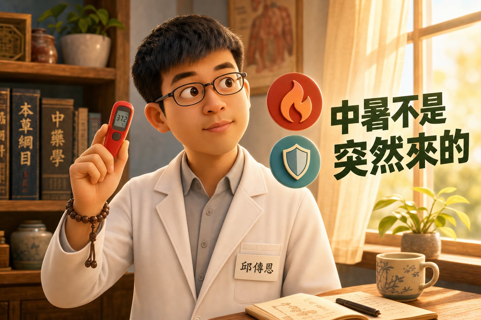 六月高溫啟動熱傷害警報，青壯年成高風險族群