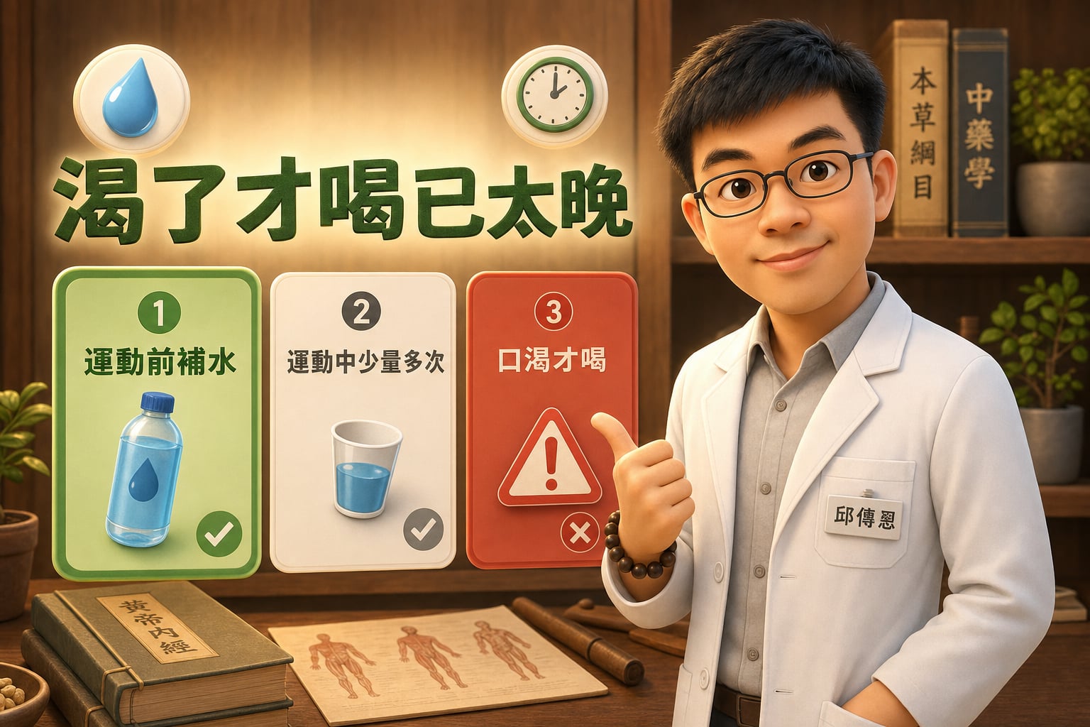中暑發生當下，降溫的邏輯與順序